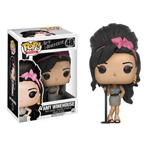 Amy Winehouse Collectible 2016 Funko Pop Rocks! Vaulted Figure #48 in Protector