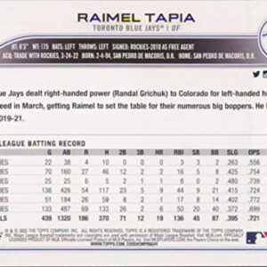 2022 Topps Update #US270 Raimel Tapia NM-MT Toronto Blue Jays Baseball