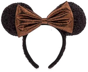 disney parks – minnie ears headband – belle bronze bow
