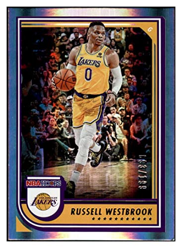 Russell Westbrook 2022-23 Panini Hoops Premium Foil /199#172 NM+-MT+ NBA Basketball Lakers