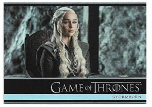 2018 game of thrones season 7 trading cards complete base set card 1-81