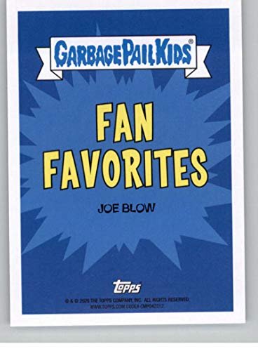 2020 Topps Garbage Pail Kids Series 2 35th Anniversary Fan Favorites NonSport Trading Card #FV-2A JOE BLOW Official GPK Sticker Trading Card From The Topps Company highlighting Fan Favorite Characters throughout the years in Raw (NM or Better) Condition