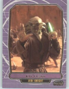 2012 star wars galactic files #58 kit fisto (non-sport collectible trading cards)