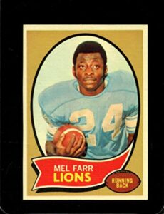 1970 topps #52 mel farr vgex (rc) lions