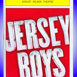 Jersey Boys, Broadway playbill + Matt Bogart, Andy Karl, Drew Gehling, Dominic Scaglione Jr., Miles Aubrey