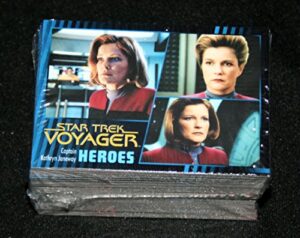 2015 star trek voyager heroes & villains complete set all 99 cards