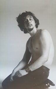adam driver posing on knees shirtless hot 11 x 17 inch poster litho