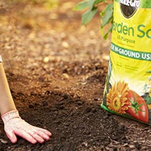 Miracle-Gro Garden Soil All Purpose: 1 cu. ft., For In-Ground Use, Feeds for 3 Months, Amends Vegetable, Flower and Plant Beds