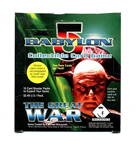 Babylon 5 Collectible Card Game The Great War Booster Box