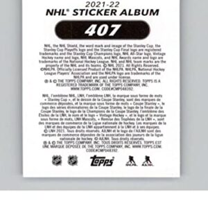 2021-22 Topps Stickers #407 Gritty Philadelphia Flyers FOIL Official NHL Hockey Sticker (2 Inch Wide X 2.75 Inches Tall) in Raw (NM or Better) Condition