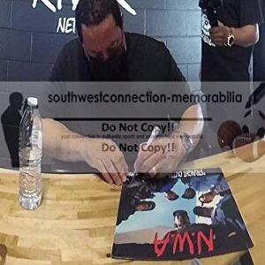 NWA Signed Straight Outta Compton Vinyl Record Album Beckett BAS Autographed Ice Cube and DJ Yella