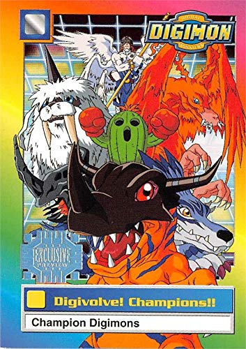 Champion Digimon trading card 1999 Upper Deck #3