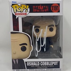 Colin Farrell Signed Penguin The Batman Funko Pop Oswald Cobblepot Beckett COA