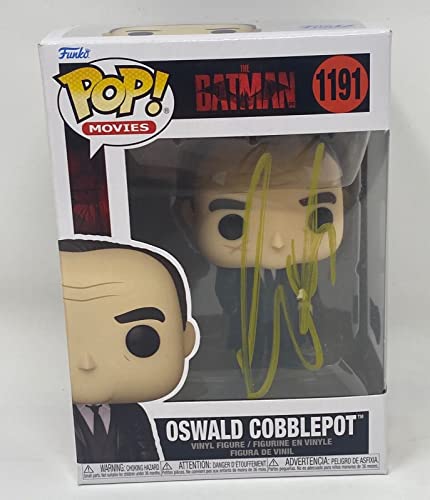 Colin Farrell Signed Oswald Cobblepot The Batman Funko Pop Penguin Beckett COA