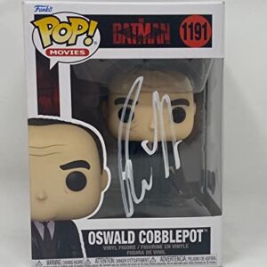 Colin Farrell Signed Oswald Cobblepot The Batman Funko Pop Penguin Beckett COA