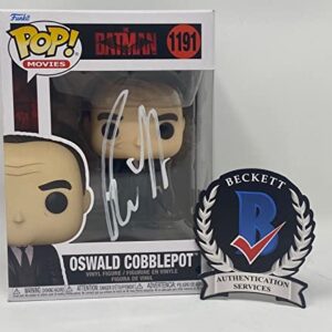 Colin Farrell Signed Oswald Cobblepot The Batman Funko Pop Penguin Beckett COA