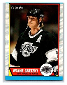 1989 o-pee-chee #156 wayne gretzky los angeles kings card – mint condition ships in brand new holder