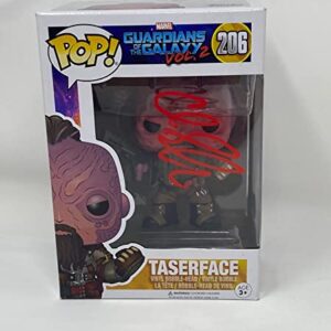 Chris Sullivan Signed Taserface Guardians of the Galaxy Funko Pop Beckett COA