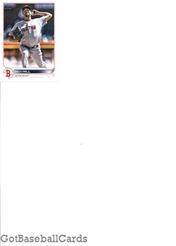 2022 Topps Update Baseball Boston Red Sox Team Set of 7 Cards: Rafael Devers/Enrique Hernandez(#US11), Trevor Story(#US22), Nick Pivetta(#US32), Jarren Duran(#US118), Rob Refsnyder(#US129), Matt Strahm(#US142), Rich Hill(#US182) - GotBaseballCards