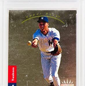 Derek Jeter (New York Yankees) 1993 SP Foil Baseball RC Rookie Card #279 (PSA 8 NM-MT) (L)