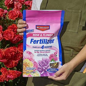 BioAdvanced Rose & Flower Fertilizer, Granules, 4 lb