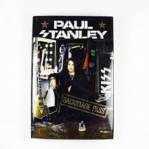 Paul Stanley Backstage Pass Book Copy KISS Signed Autographed Authentic BAS BECKETT COA