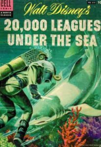 four color comics (2nd series) #614 vg ; dell comic book | 20,000 leagues under the sea