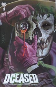 dceased #4 arthur suydam forbidden planet variant cover near mint