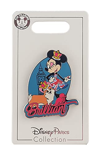 Disney Pin - EPCOT World Showcase 2021 - United Kingdom - Minnie Mouse - Brilliant