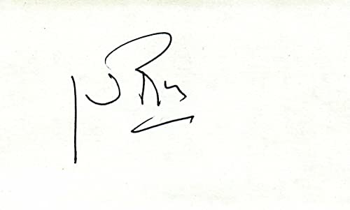 Joan Rivers Actress Comedian Signed 3x5 Index Card with JSA COA