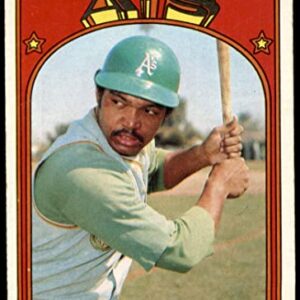 1972 Topps # 435 Reggie Jackson Oakland Athletics (Baseball Card) Dean's Cards 2 - GOOD Athletics