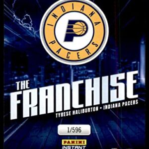 Basketball NBA 2021-22 Panini Instant The Franchise #12 Tyrese Haliburton Pacers