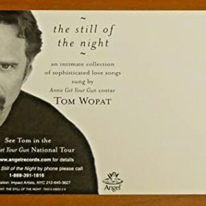 Tom Wopat The Still of The Night Singer Signed 4x6 Photo Card with JSA COA