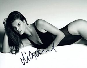 nina agdal signed autograph 8×10 photo sports illustrated swimsuit model coa vd