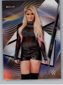 2020 finest wwe wrestling #35 alexa bliss smackdown official world wrestling entertainment trading card from the topps company