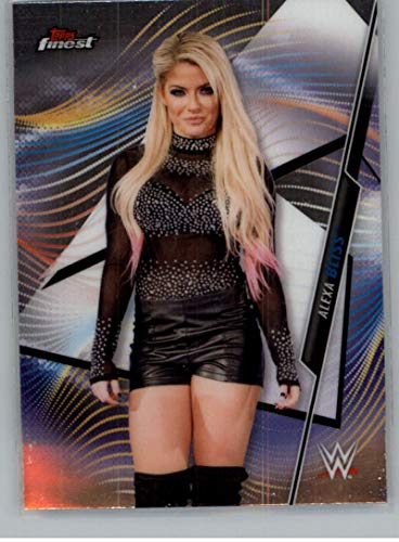 2020 Finest WWE Wrestling #35 Alexa Bliss SmackDown Official World Wrestling Entertainment Trading Card From The Topps Company