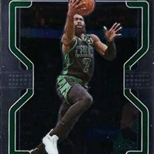 2021-22 PANINI PRIZM #97 JAYLEN BROWN BOSTON CELTICS BASKETBALL OFFICIAL TRADING CARD OF THE NBA