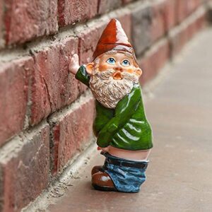 okdeals garden gnomes statues | naughty gnomes | funny gnomes garden decorations for outside garden – garden knomes peeing
