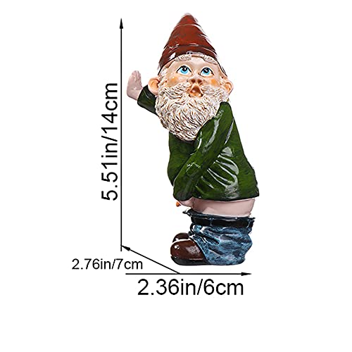 OKDEALS Garden Gnomes Statues | Naughty Gnomes | Funny Gnomes Garden Decorations for Outside Garden - Garden Knomes Peeing