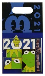 disney pin – dated 2021 – kermit the frog