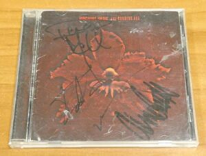 machine head band signed cd with jsa sticker no card