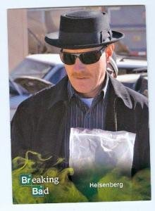 heisenberg trading card breaking bad 2014#25 walter white bryan cranston