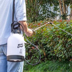 Nicely Neat Water Mister and Pump Sprayer for Plants, Lawns & Gardens - Mr. Mister - Portable and Multi-Purpose Pressure Sprayer, 4 Liters (1.06 Gallon)