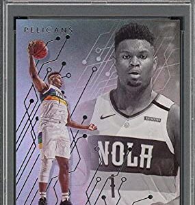 Zion Williamson 2019 Panini Chronicles Basketball Rookie Card RC #210 Graded PSA 10 GEM MINT