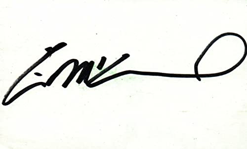 Eric MFor CCormack Actor Signed 3x5 Index Card with JSA COA