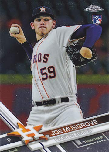 2017 TOPPS CHROME JOE MUSGROVE RC ROOKIE CARD