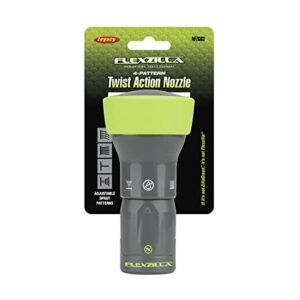 Flexzilla 4-Pattern Twist Action Garden Hose Nozzle - NFZG63