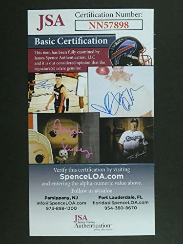 Ken Forsch Signed Baseball Card with JSA COA