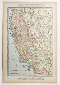 map of california