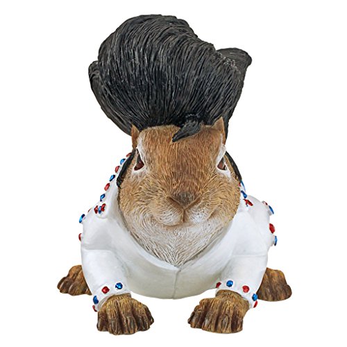 Design Toscano Elmer the Rock and Roll Squirrel Garden Statue